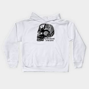 On the Brain BLK Kids Hoodie